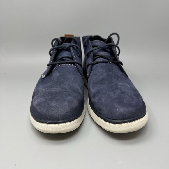 Johnston & Murphy Farley Chukka Boot Navy Oiled Nubuck Size 10.5 Men’s - Picture 5 of 9